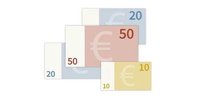 100 Euro bar